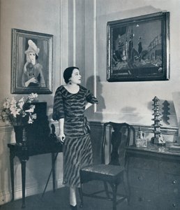 Et hjørne i Lady Jowitts hus, 1934 af Unbekannt