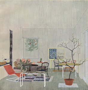 Et design til en Gartenraum af Georg Steinklammer fra Wien, 1935 af Unbekannt