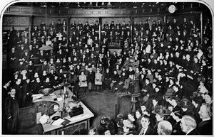 Et foredrag ved Royal Institution, London, c1903 1903 af Unbekannt