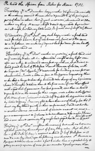 En side fra John Newtons journal, 1750-1754 1965 af Unbekannt