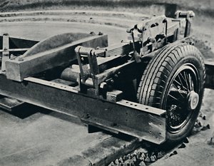 Ein Roadster-Reifen im Test, 1937