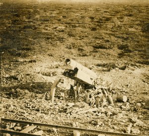 Forladt 155 kanon, c1914-c1918 af Unbekannt