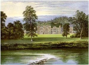 Abbotsford, Roxburghshire, Skotland, hjemsted for familien Scott, c1880 af Unbekannt