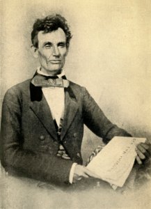 Abraham Lincoln, 1854, 1930. af Unbekannt