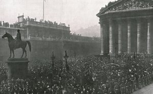 Tiltrædelse af kong George V, 1910. af Unbekannt