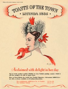 Rost med glæde i sin tid, Toasts of the Town - Lucinda 1835, 1940 af Unbekannt