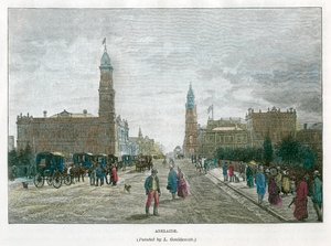 Adelaide, South Australia, Australien, c1890 af Unbekannt