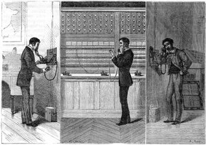 Ader telefonsystem, 1881 af Unbekannt