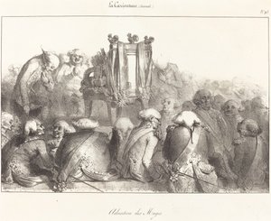 Tilbedelse af Magi, 1831. af Unbekannt