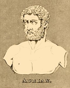 Adrian, 76-138 e.Kr., 1830. af Unbekannt