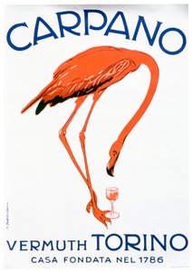 Annonce for Carpano Vermouth af Unbekannt