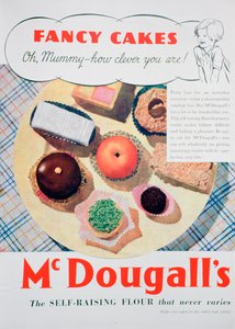 Annonce for McDougalls mel, 1935 af Unbekannt