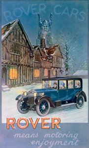 Annonce for Rover Cars, 1927 af Unbekannt