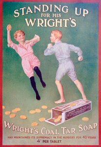 Annonce for Wrights kultjæresæbe, 1909 af Unbekannt