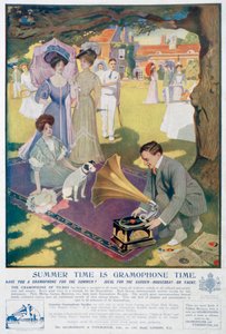 Annonce for Gramophone and Typewriter Co, 1907 af Unbekannt