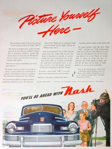 Annonce for Nash 600-bilen, 1946 af Unbekannt