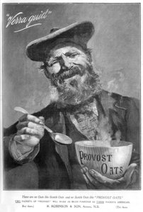 Annonce for Provost Oats, 1901 af Unbekannt