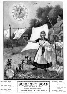 Annonce for Sunlight Soap, 1902 af Unbekannt