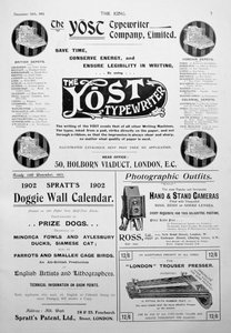 Annonceside fra Kongebladet, 14. december 1901 af Unbekannt