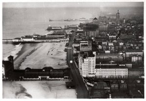 Luftfoto af Atlantic City, New Jersey, USA, fra en Zeppelin, 1930 1933 af Unbekannt
