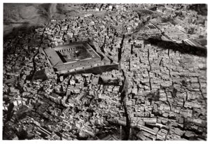 Luftfoto af det gamle Kairo, Egypten, fra en Zeppelin, 1931 1933 af Unbekannt