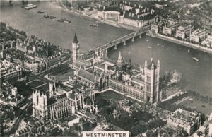 Luftfoto af Westminster, 1939 af Unbekannt