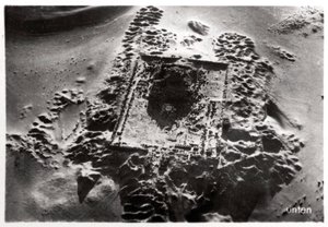 Luftfoto af arkæologiske udgravninger nær Saqqara, Egypten, 1931 1933 af Unbekannt