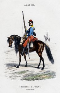 African Light Horse, fransk hær i Algeriet af Unbekannt