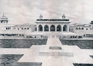 Agra. Khas Mahal og Zenana, c1910. af Unbekannt
