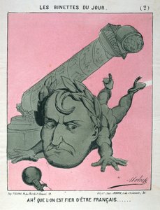 Ah! At vi er stolte af at være franske, 1871 af Unbekannt