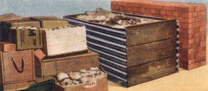 Air Raid Precautions, cigaretkort, britisk, 1938 af Unbekannt