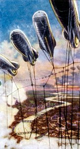 Air Raid Precautions, cigaretkort, britisk, 1938 af Unbekannt