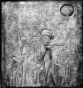 Akhenaten Amenhotep IV kætter egyptisk farao af Unbekannt