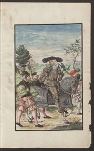 Albert, hertug af Preussen Fra: Kriegsordnung, 1555 af Unbekannt