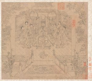 Album med daoistiske og buddhistiske temaer, 1200-tallet. af Unbekannt