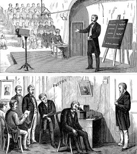 Alexander Graham Bell 1847-1922, schottisch-amerikanischer Erfinder, 1877 1890