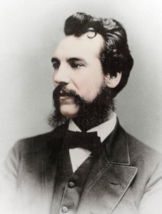 Alexander Graham Bell, skotskfødt amerikansk opfinder, 1800-tallet af Unbekannt