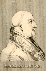 Alexander VII, 1599-1667, 1830. af Unbekannt