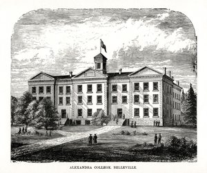 Alexandra College, Belleville, Ontario, Canada, 1800-tallet af Unbekannt