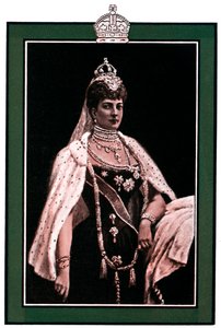 Alexandra af Danmark 1844-1925, dronningepartner til kong Edward VII, 1902-1903 af Unbekannt