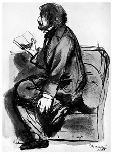 Alfred, Lord Tennyson, britisk digter, 1855 1956 af Unbekannt