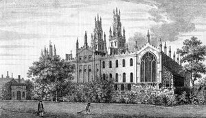 All Souls College, Oxford University af Unbekannt