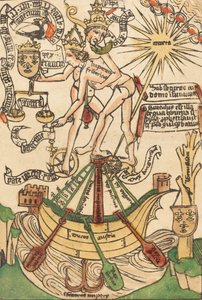 Allegori af mødet mellem pave Paul II og kejser Frederik III, ca. 1470. af Unbekannt