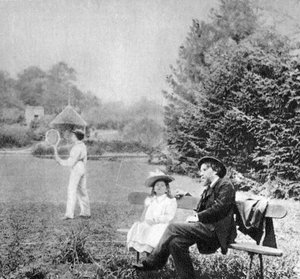 Alphonse Daudet, fransk forfatter, 1890 af Unbekannt