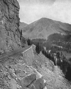 Alpine Pass, Colorado, USA, c1900. af Unbekannt