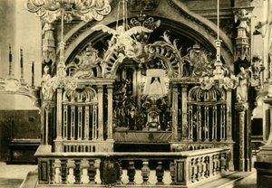 Jomfru Marias alter, Mariazell, Steiermark, Østrig, c1935. af Unbekannt