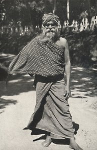 Gammel singalesisk arbejder fra Kandy, 1926 af Unbekannt