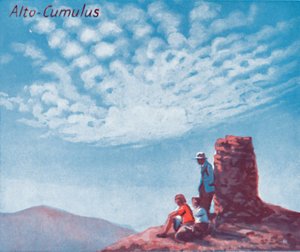 Alto-Cumulus - Et dusin af de vigtigste skyformer på himlen, 1935 af Unbekannt
