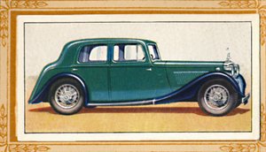 Alvis Silver Eagle Saloon, c1936 af Unbekannt