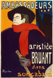 Ambassadører, Aristide Bruant af Unbekannt